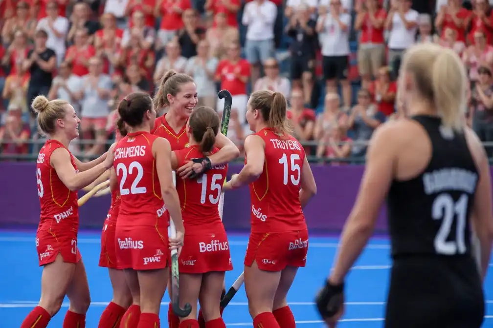 Red Panthers openen WK hockey met ruime zege tegen Nieuw-Zeeland