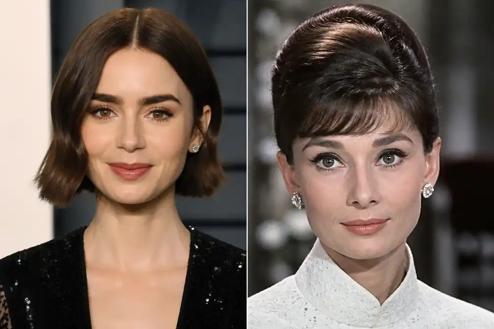 Zoon Audrey Hepburn steunt Lily Collins als hoofdrolspeelster in biopic