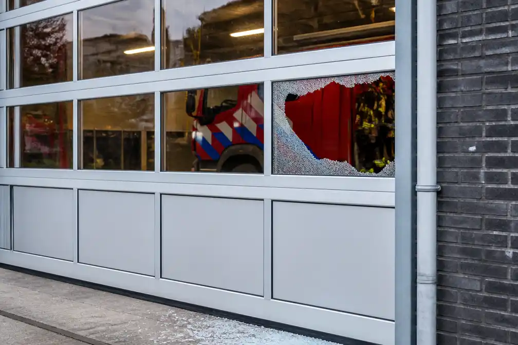 Inbraak bij brandweerkazerne in Sassenheim, dieven zonder buit