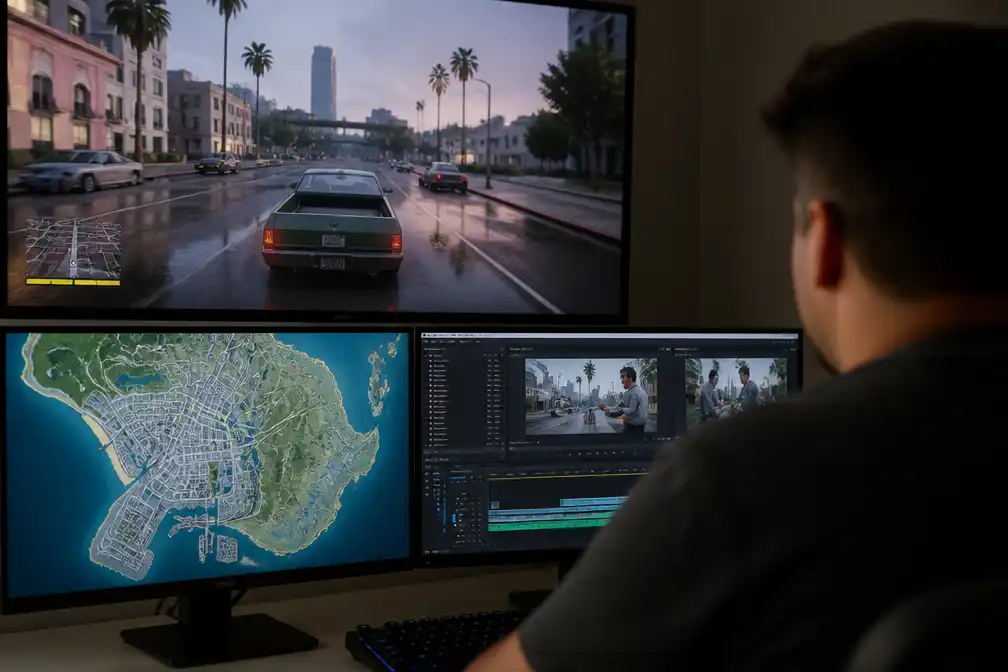 Vermeende gameplaybeelden en volledige kaart van GTA 6 uitgelekt