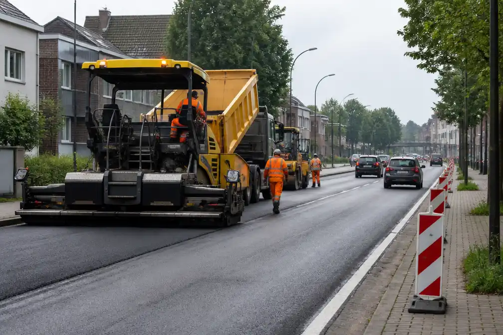 Hasselt vernieuwt asfalt Sint-Truidersteenweg vanaf maandag; hinder verwacht