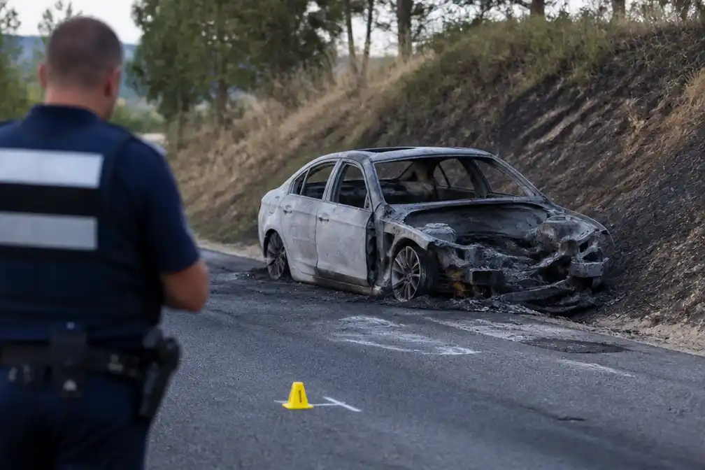 Franse bruidegom komt om bij autobrand op trouwdag