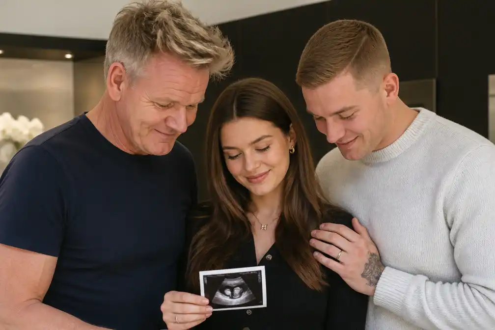 Gordon Ramsay wordt voor het eerst opa