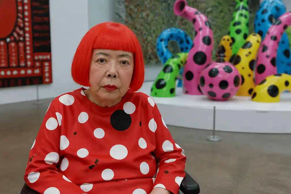 Yayoi Kusama, Japanse kunstenares bekend om stippen, op 97-jarige leeftijd overleden