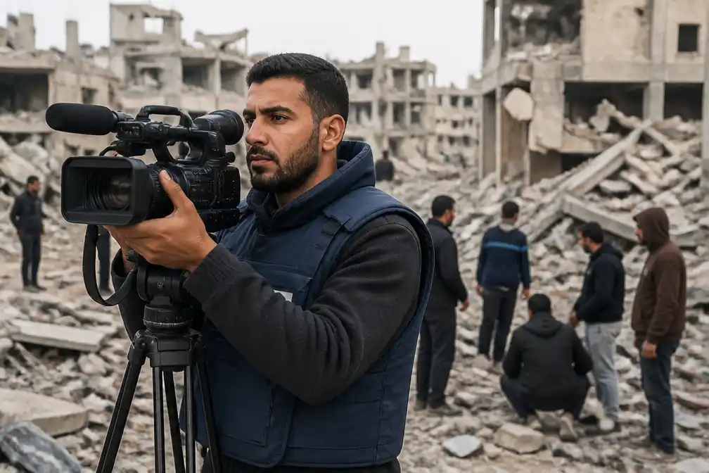 Al Jazeera-cameraman omgekomen bij Israëlische droneaanval op Gazakamp