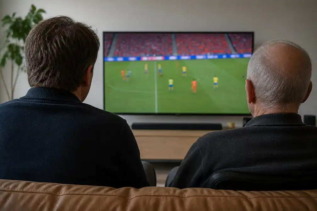 Columnist Mossou over Oranje-Zweden kijken met zieke vader