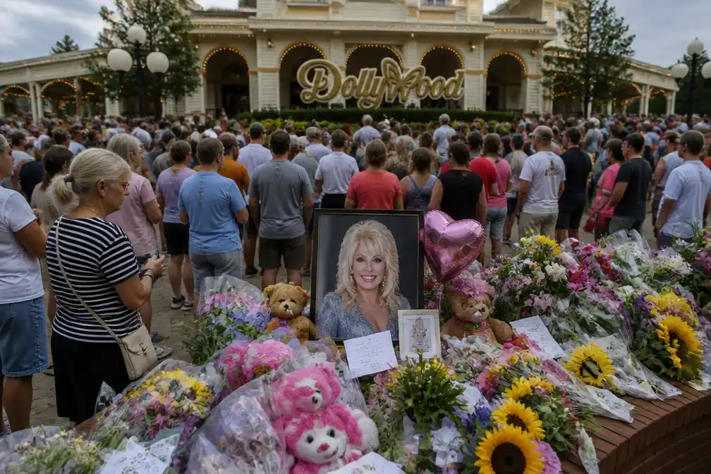 Duizenden fans herdenken Dolly Parton in Dollywood na overlijden
