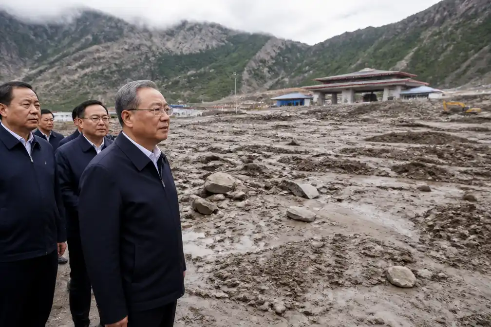 Chinese premier bezoekt Tibet na dodelijke modderstroom