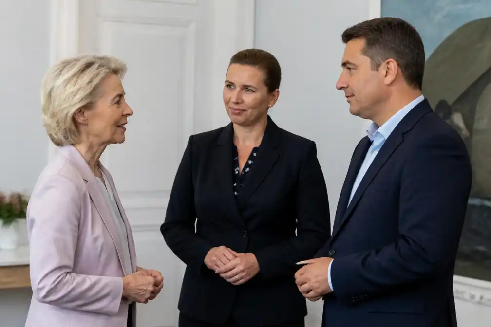 Von der Leyen bezoekt Groenland op 6 en 7 september