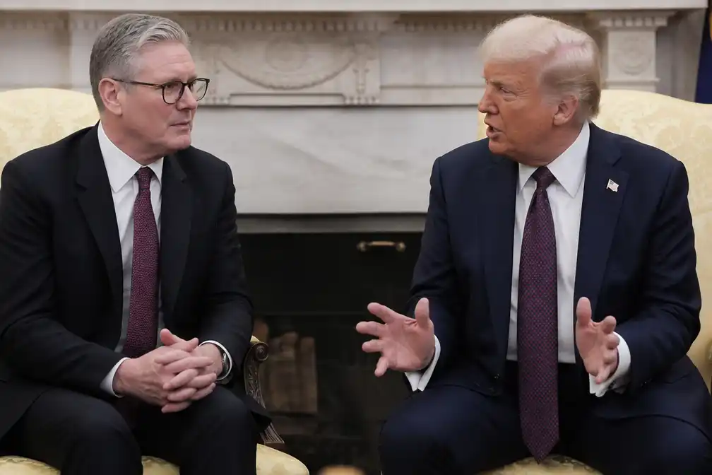 Trump kondigt aftreden Starmer aan zonder bron