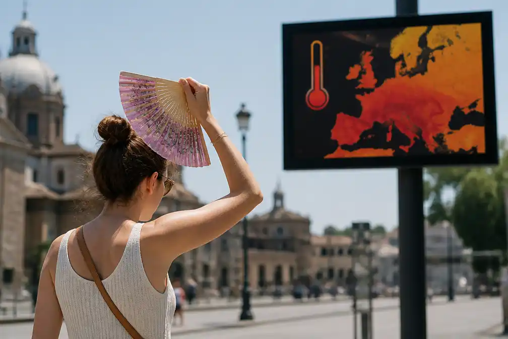 Europa bereidt zich voor op verzengende hitte met 'code rood'