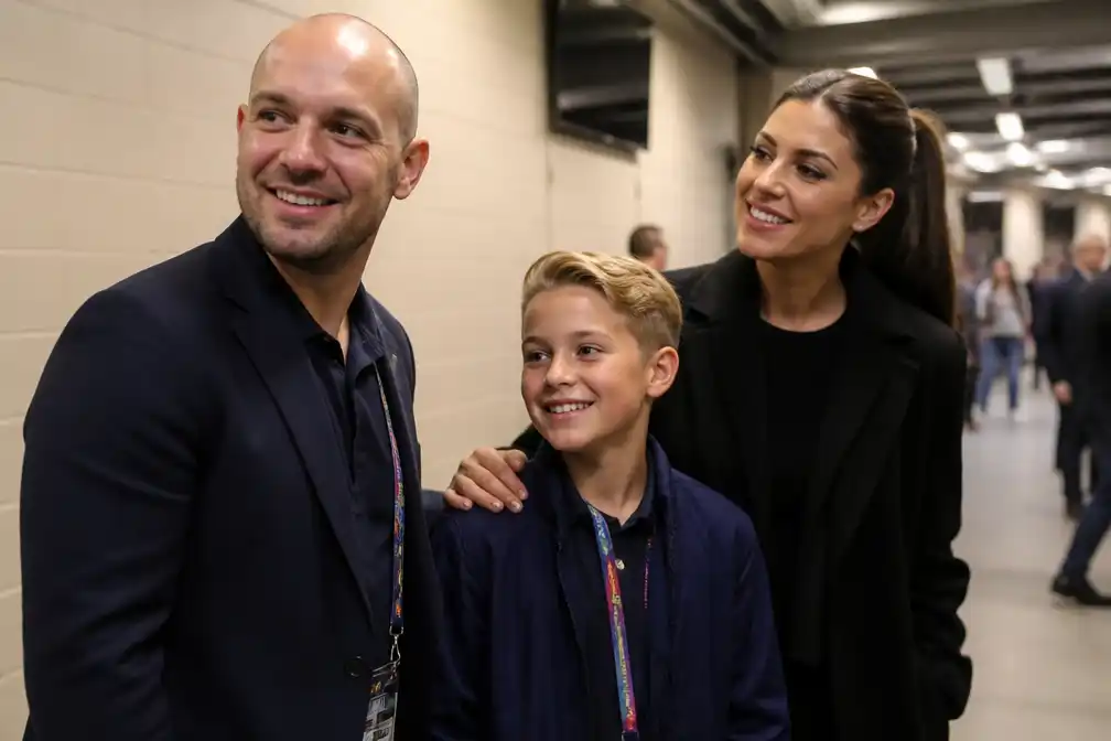 Zoon Sneijder ontmoet held tijdens WK-duel Nederland-Zweden