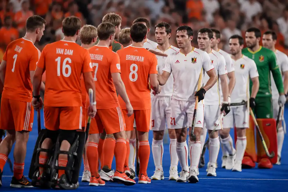 Hockeymannen treffen Spanje in halve finale WK in eigen land