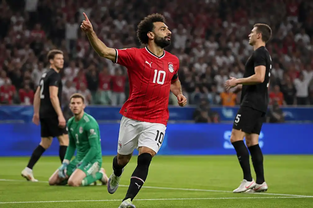 Egypte boekt historische eerste WK-zege, verslaat Nieuw-Zeeland met 3-1