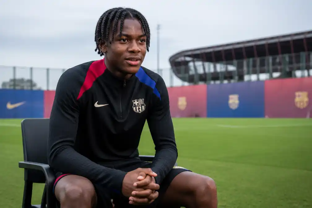 Jesse Bisiwu (18) zegt klaar te zijn voor FC Barcelona na overstap van Club Brugge
