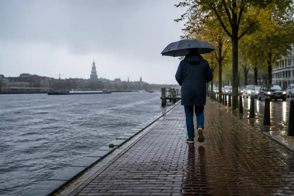 Zeer natte oktober en november verwacht, vooral in het westen van Nederland