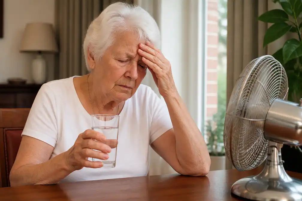 Waarom ouderen dorstprikkel verliezen bij hitte, geriater legt uit