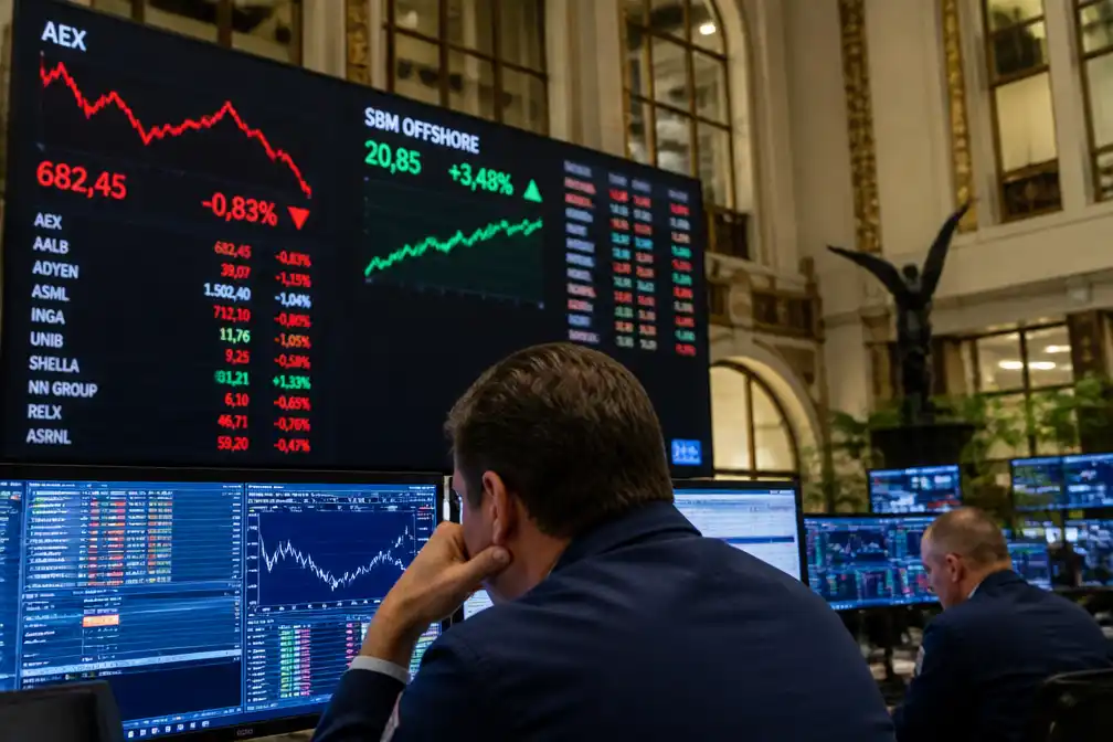 AEX sluit lager door spanningen rond Iran; SBM Offshore grootste stijger