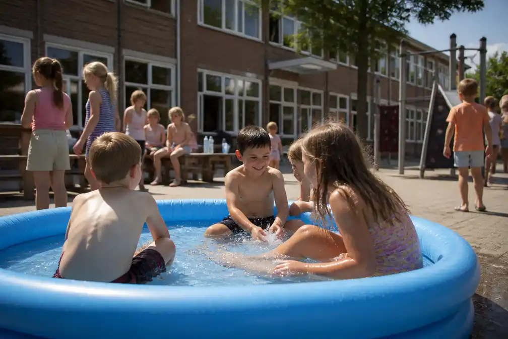 Scholen treffen maatregelen voor bloedhete week: kortere lessen en ijsjes