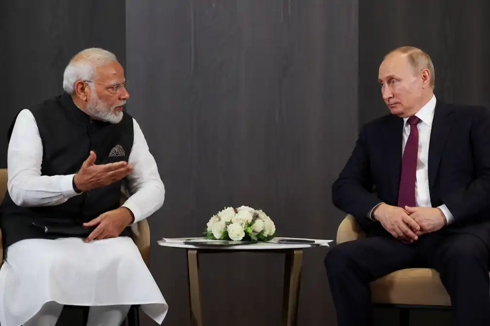 Modi dringt bij Poetin aan op einde oorlog in Oekraïne tijdens SCO-top