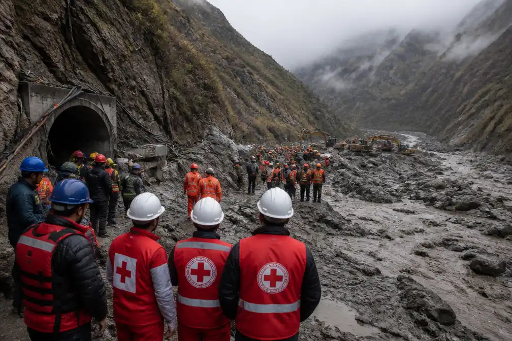 Dodental overstromingen Nepal-Tibet boven 1.000; 4.500 vermisten, reddingen in tunnels