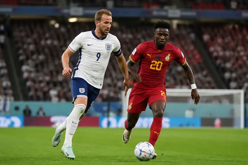 Engeland treft Ghana in WK na zege op Kroatië