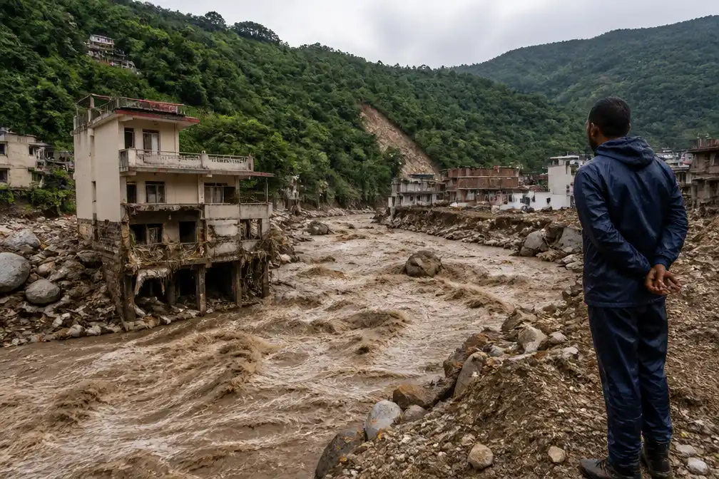 Dodental overstromingen Nepal en Tibet stijgt naar 1.225