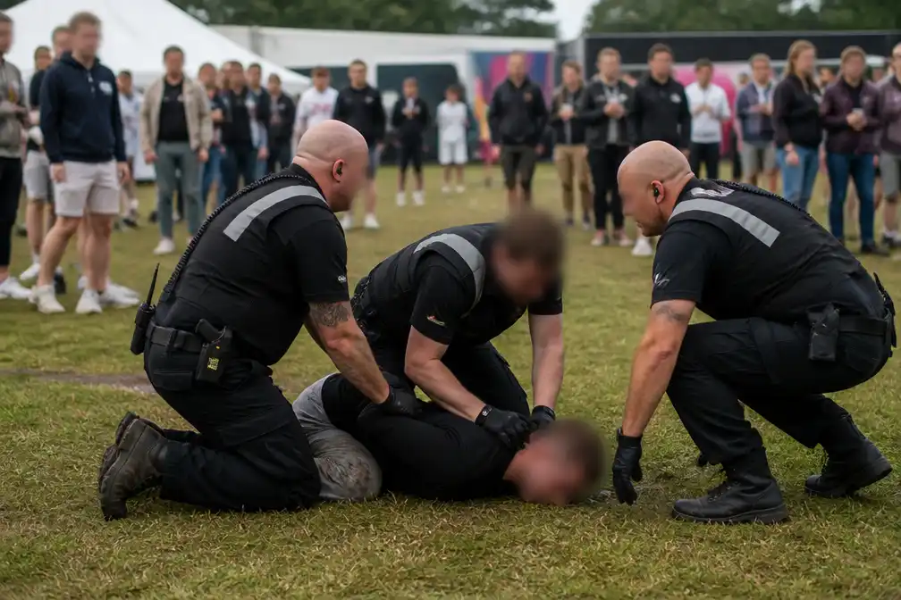 Beveiligingsbedrijf Middenmeer reageert op video van hardhandige aanhouding