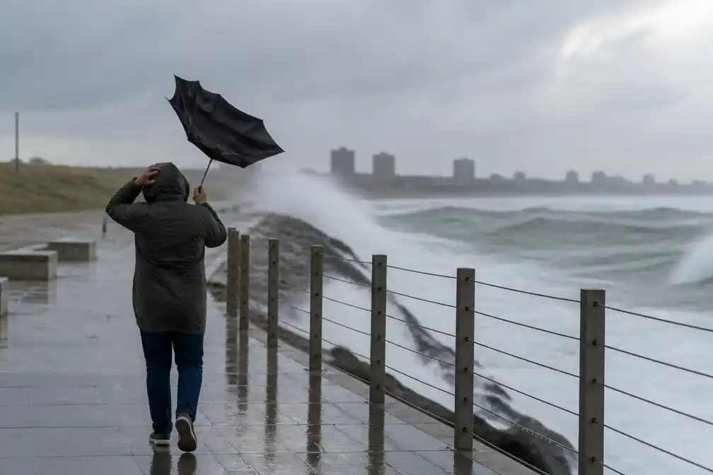 Flinke regen en windstoten tot 80 km/u verwacht op vrijdag, zonnig weekend