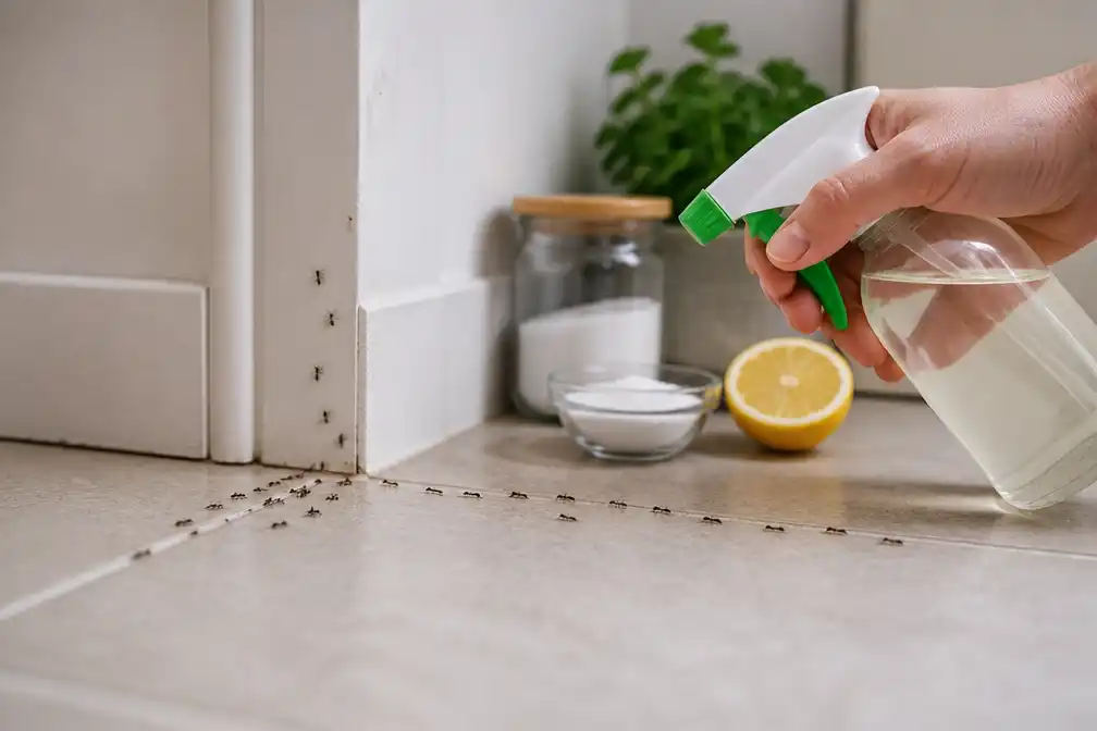 Experts adviseren natuurlijke middelen tegen mieren in huis