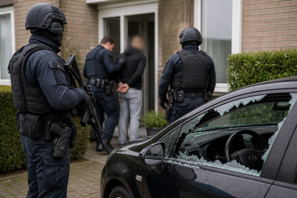 Man (34) opgepakt in Flevoland na bijl-aanval op auto-eigenaar
