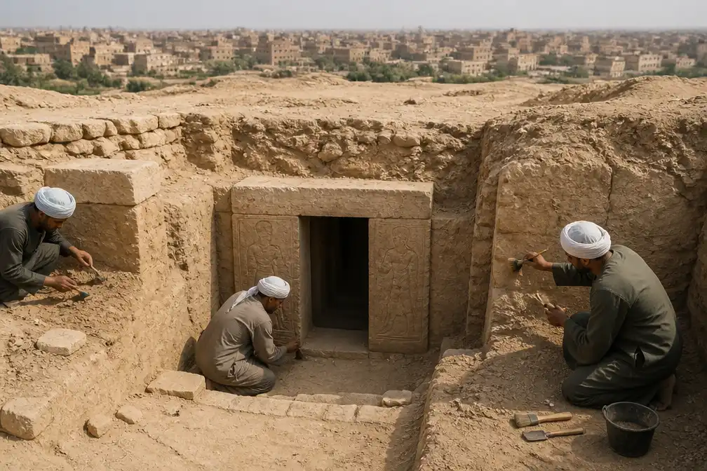 Archeologen ontdekken 4.300 jaar oud graf uit faraotijd nabij Caïro