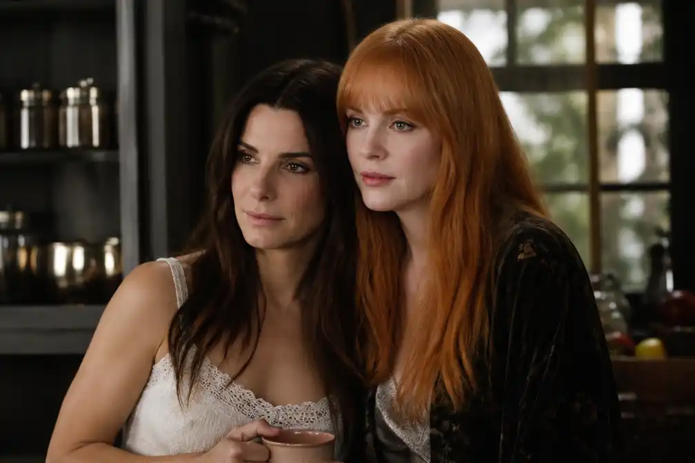 Sandra Bullock en Nicole Kidman na 28 jaar herenigd in Practical Magic 2