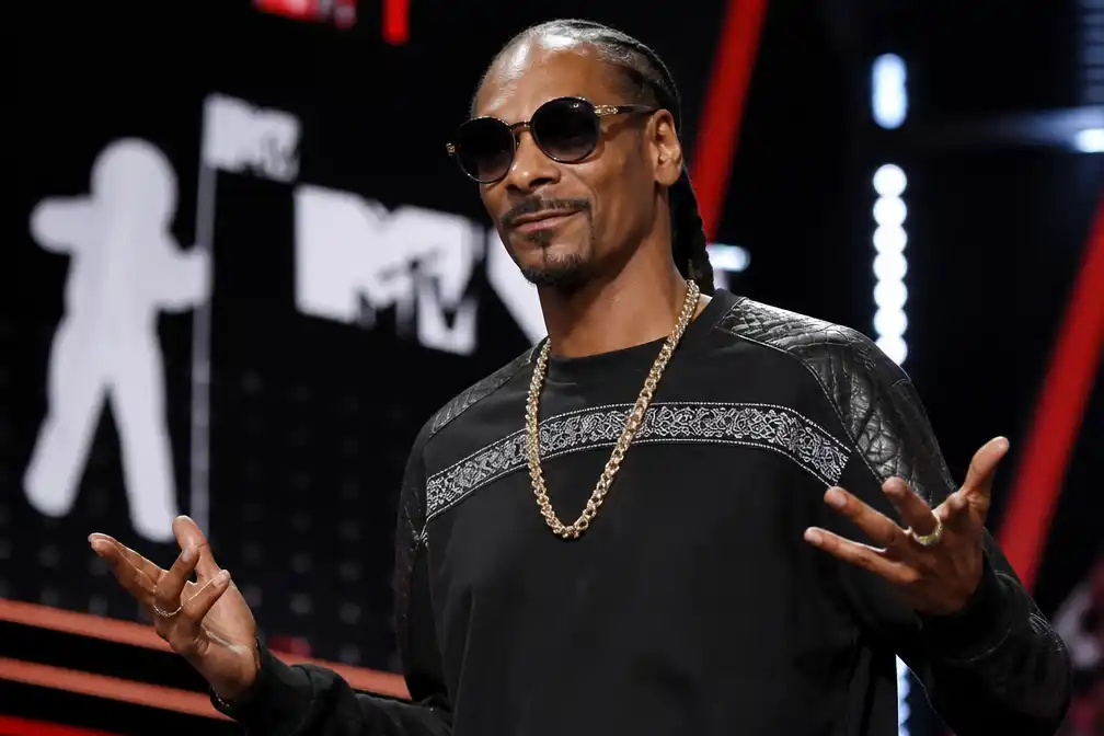 Snoop Dogg presenteert de MTV Video Music Awards