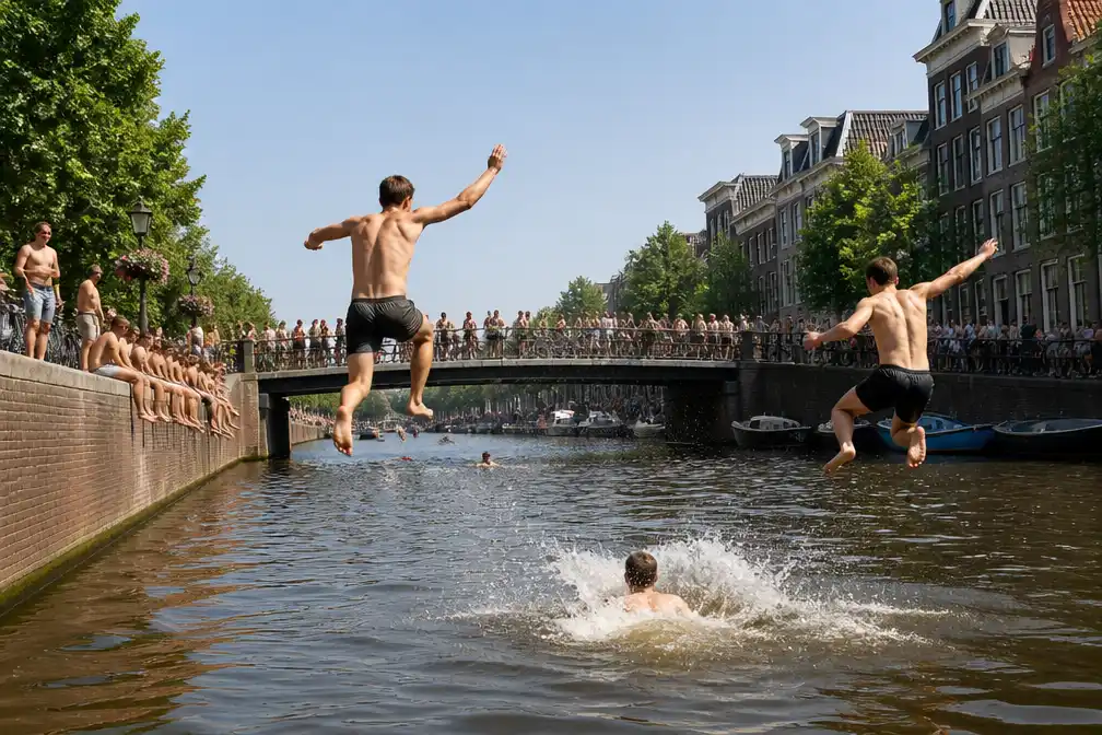 24 juni 2026 warmste ooit gemeten in Nederland tijdens hittegolf