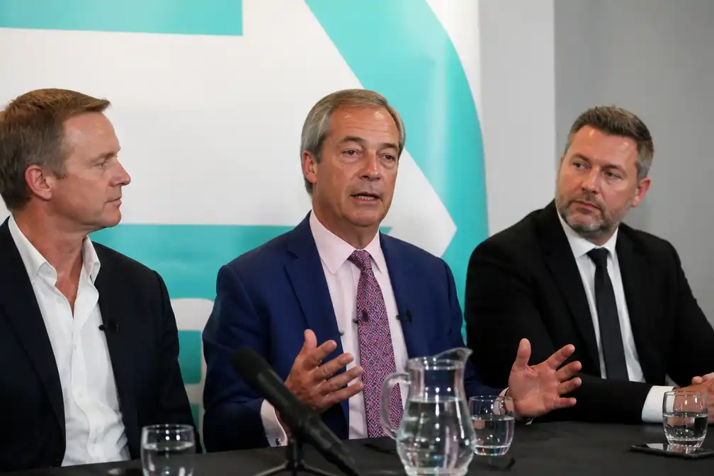 Reform UK krijgt tweede donatie van £36 miljoen nu Harborne Delo evenaart