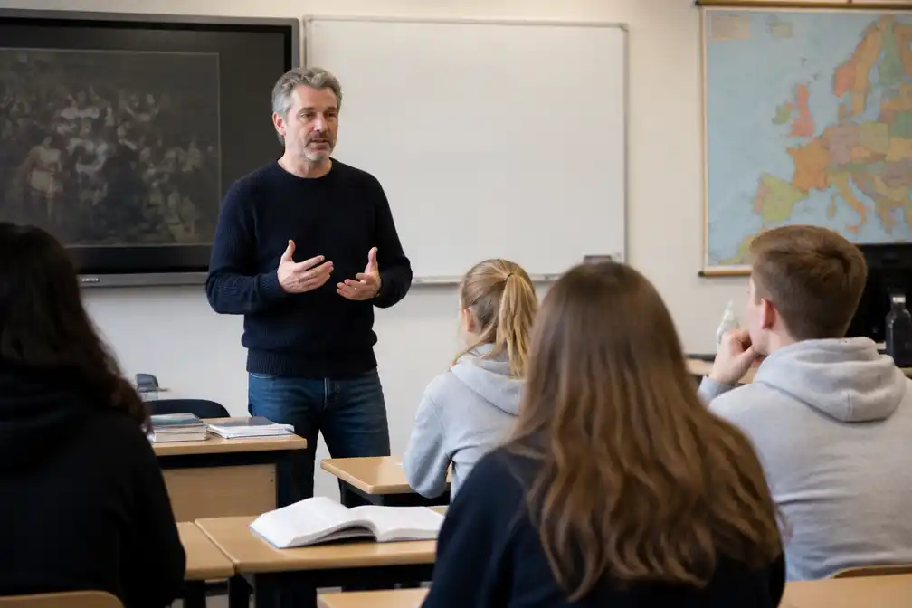 Docent geschiedenis Frits (52) gaat drie keer per jaar op vakantie