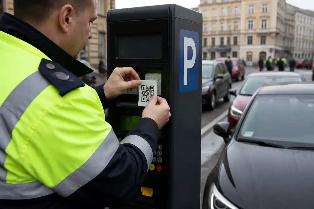 Nep-QR-codes op parkeerautomaten in Ieper tijdens rally leiden naar fraude-site