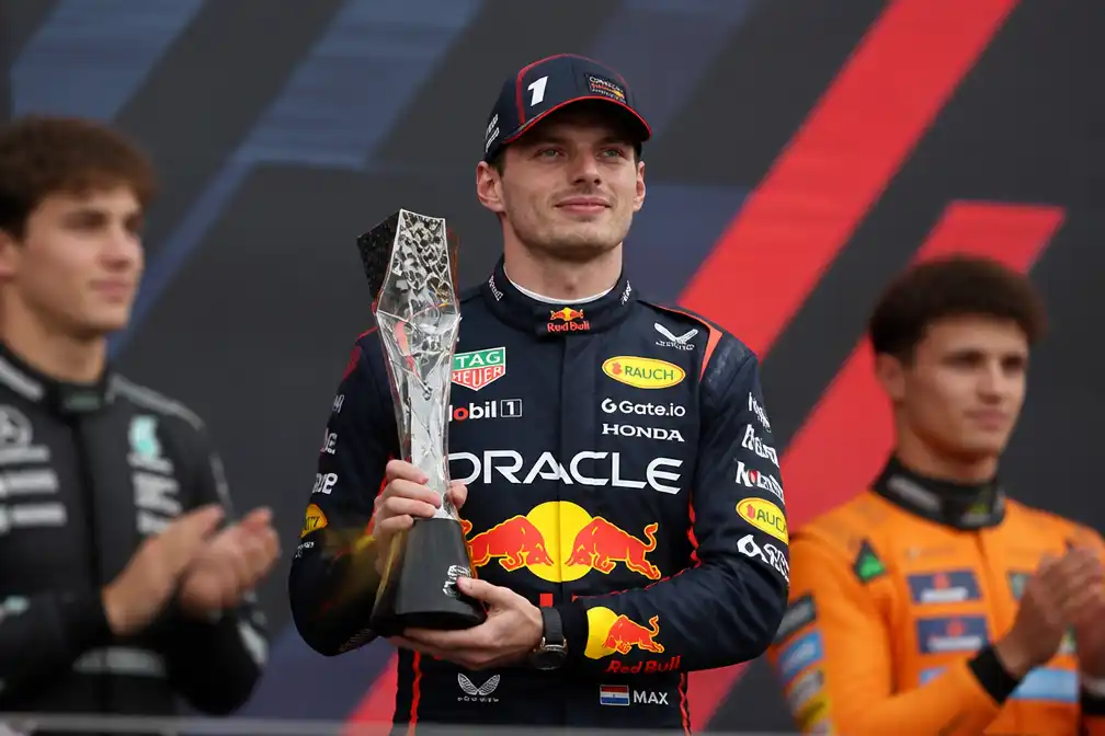 Verstappen tweede in Grote Prijs van Spanje, Antonelli wint