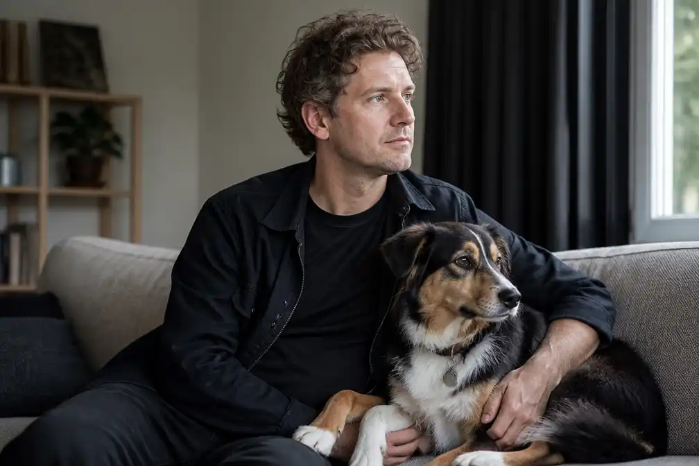 Pepijn Schoneveld over band met hond Millie: 'Ze helpt me uit mijn eigen hoofd te stappen'