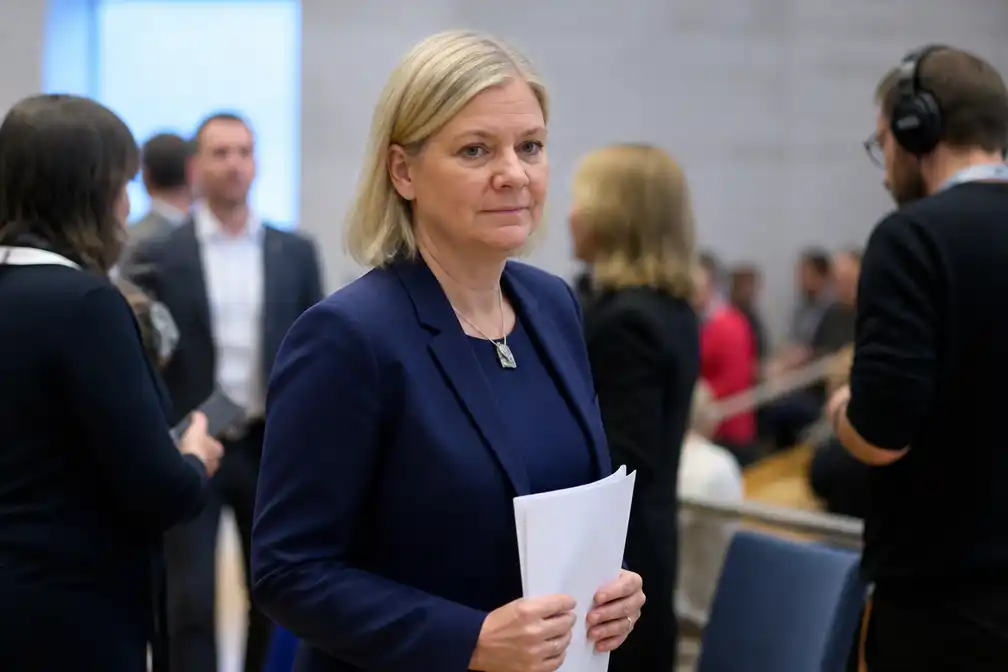 Zweeds centrumlinks leidt met drie zetels bij 95 procent getelde stemmen