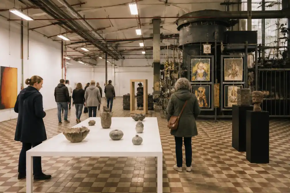 Expo Koekjes en Kunst toont 300 werken in oude fabriek van Jules Destrooper in Lo