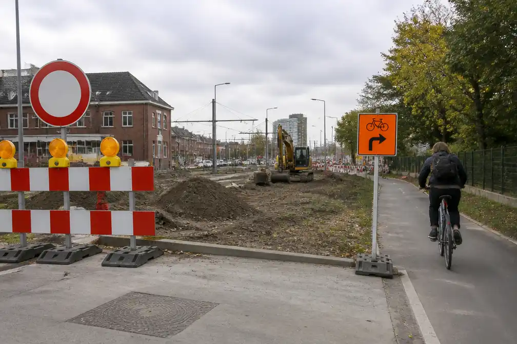 Mechelen-Zuid: omgeving voormalige brasserie Passade afgesloten voor werken aan fietshelling