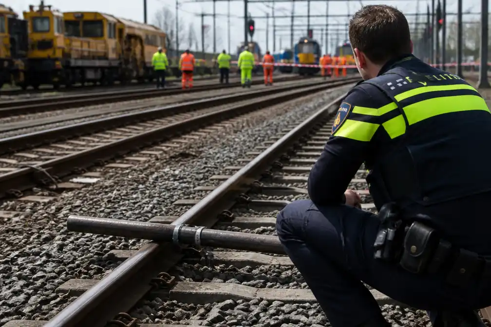 Sabotage verstoort Nederlands spoornet, storingen op zeker twintig plaatsen