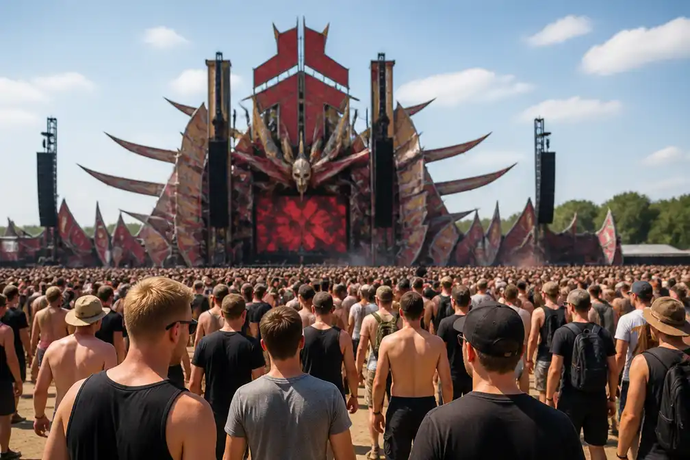 Defqon.1 weert tienduizenden daggasten vanwege hitte