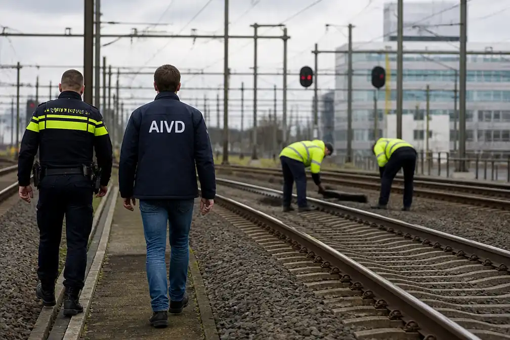 AIVD ondersteunt politie bij onderzoek naar sabotage op het spoor