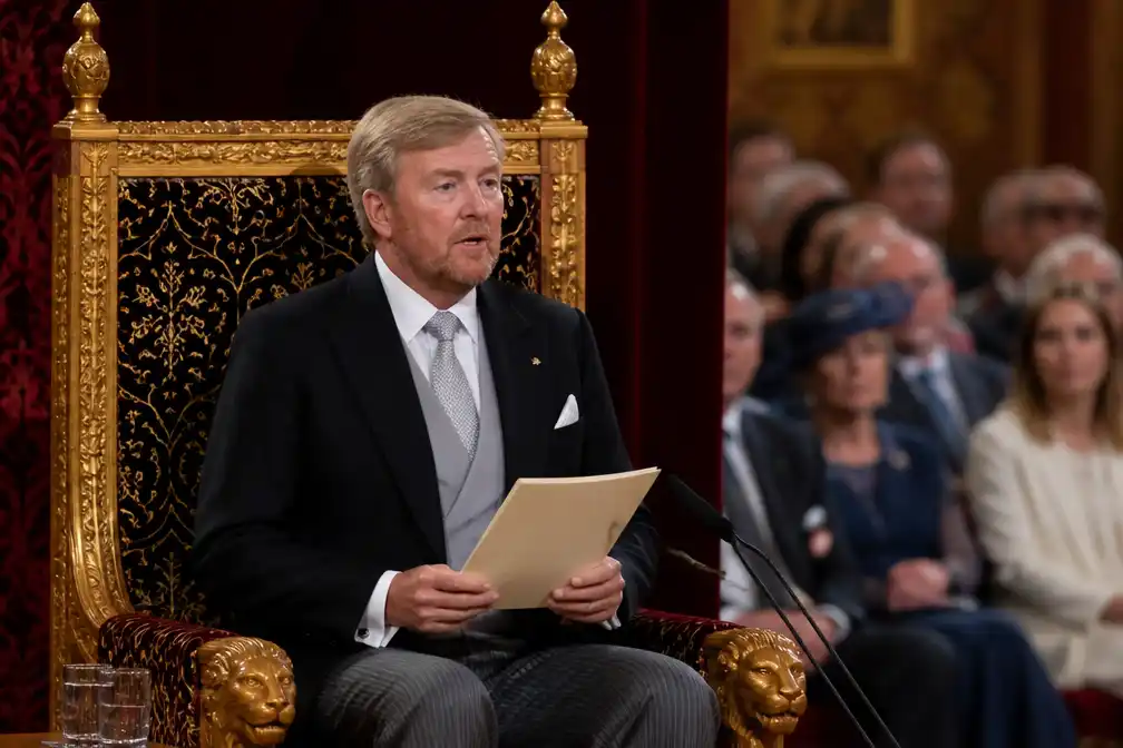 Koning leest troonrede voor over stikstof, migratie en sociaal stelsel