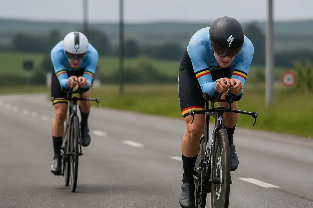 Belgische kampioenschappen starten met tijdrit; wegrit kent vele afzeggingen