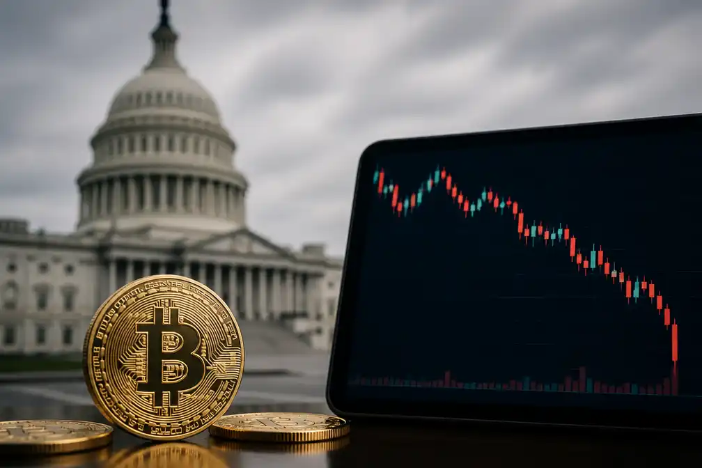 Amerikaanse cryptowetgeving strandt in Congres, bitcoin daalt ruim vijf procent