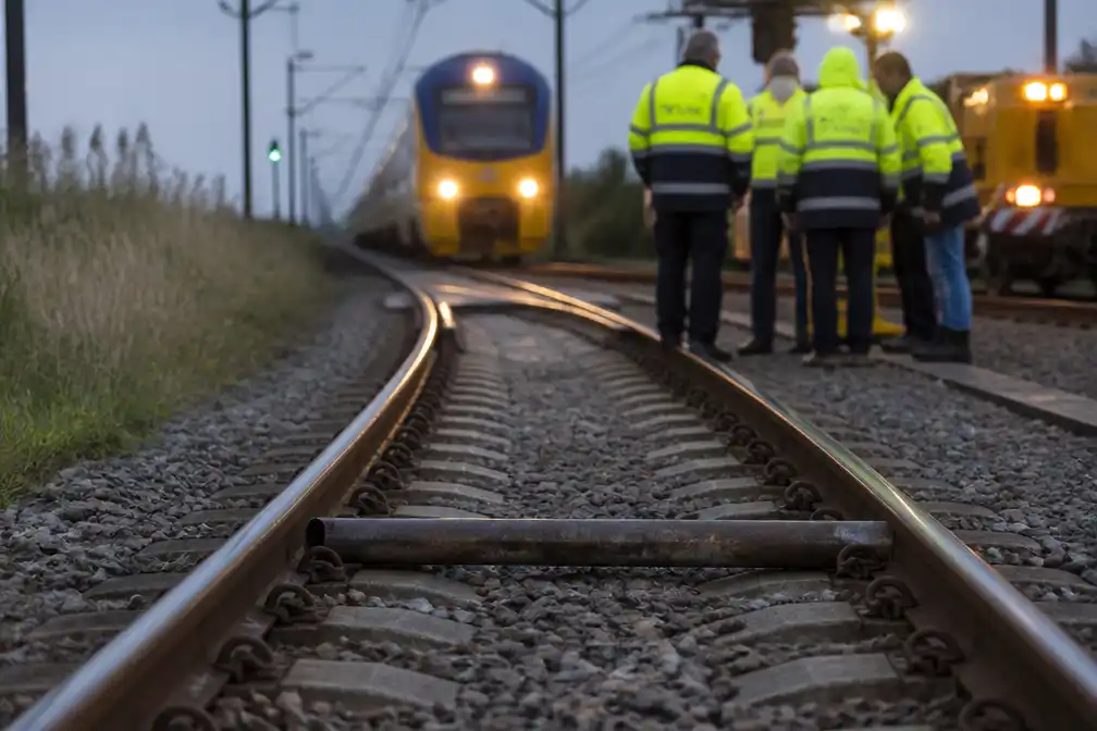 Buis gevonden op spoor bij Teuge; ProRail gaat uit van sabotage